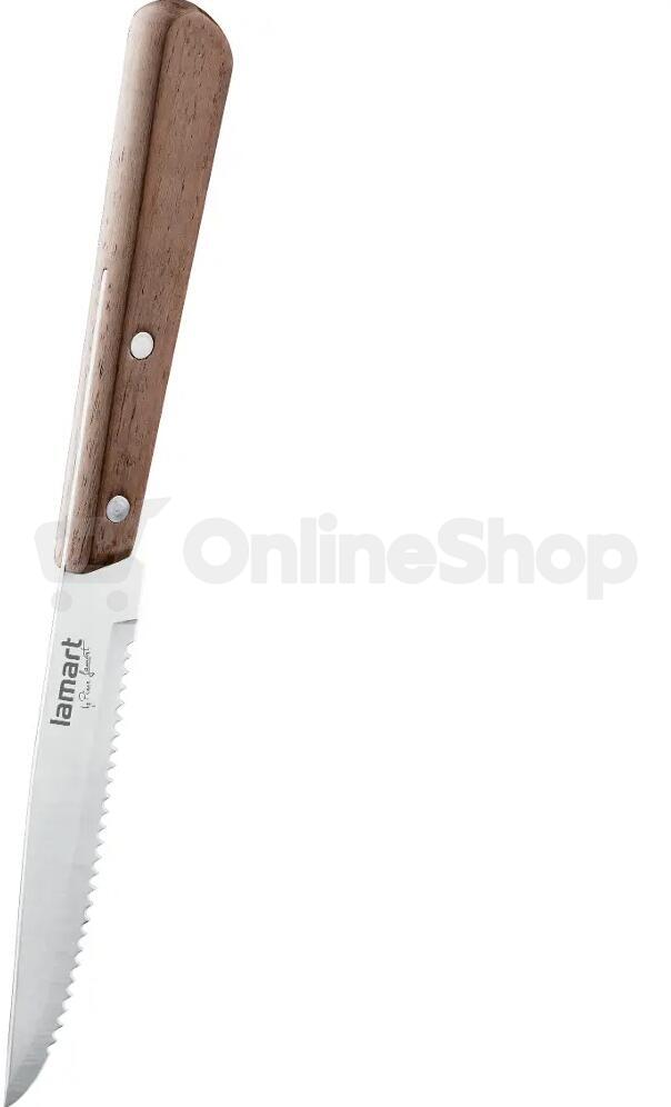 Sada steakových nožů Lamart LT2062 STEAKOVÝ PŘÍBOR 8KS WALNUT