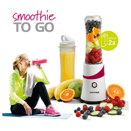 Stolní mixér Concept SM3360 smoothie maker - SMOOTHIE TO GO - Concept SM3360 Smoothie maker SMOOTHIE TO&nbsp;GO (foto 2)