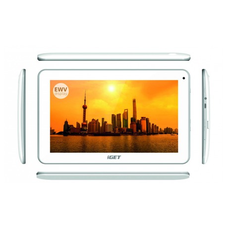 Dotykový tablet iGET SMART 9" 9", 8 GB, WF, Android 6.0 - bílý