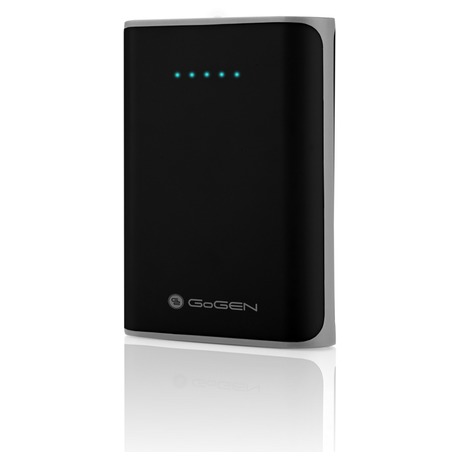 Power Bank GoGEN 8000 mAh - černá/šedá - GoGEN 8000mAh -&nbsp;černá/šedá (foto 2)