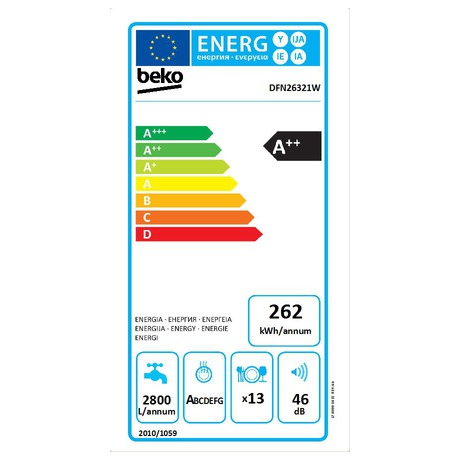 BEKO DFN 26321 W (foto 7)