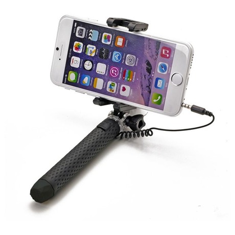 Selfie tyč Celly Mini - černá