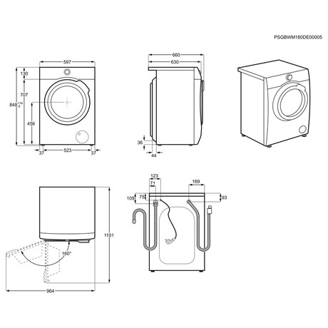 Pračka AEG ProSteam® L7FEC41SC