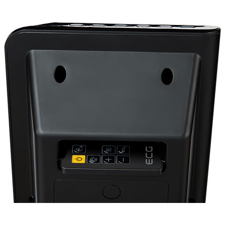 Keramické topení ECG KT 200 DT černý