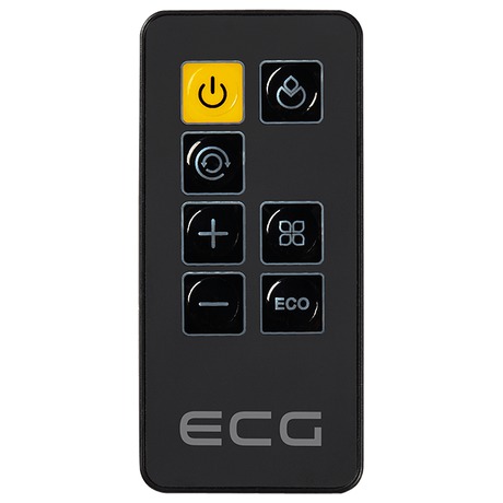 Keramické topení ECG KT 200 DT černý
