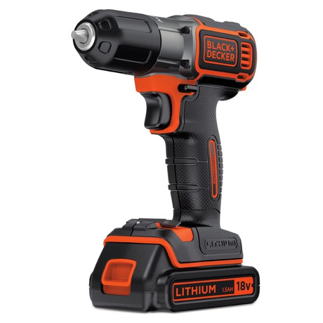 Aku vrtačka Black&Decker ASD18BSA, 2 aku - Black&Decker ASD18BSA, 2&nbsp;aku (foto 4)