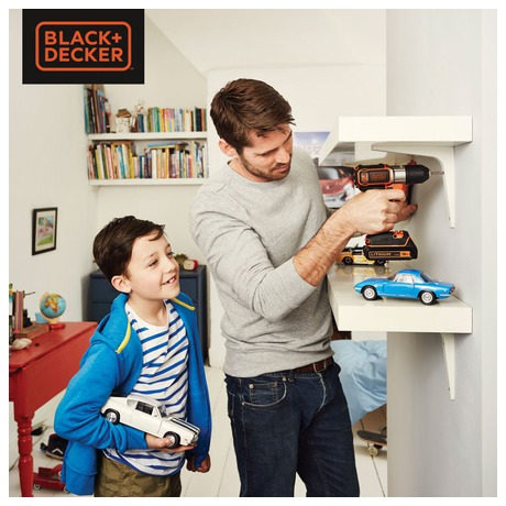 Aku vrtačka Black&Decker ASD18BSA, 2 aku - Black&Decker ASD18BSA, 2&nbsp;aku (foto 5)