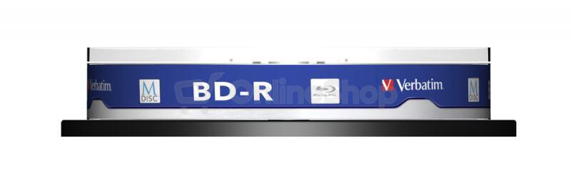 Disk Verbatim BD-R M-Disc 25GB, 4x, printable, 10-cake