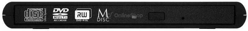Externí DVD vypalovačka Verbatim CD/DVD Slimline USB 2.0 + Nero