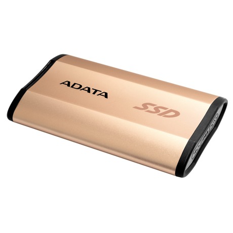 Externí SSD disk ADATA SE730 250GB, zlatý