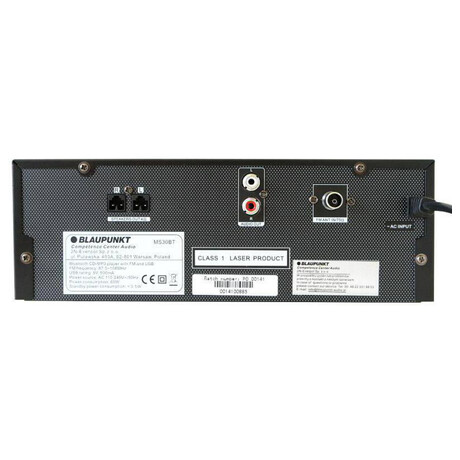 Micro systém BLAUPUNKT MS30BT EDITION FM / CD / MP3 / USB / Bluetooth