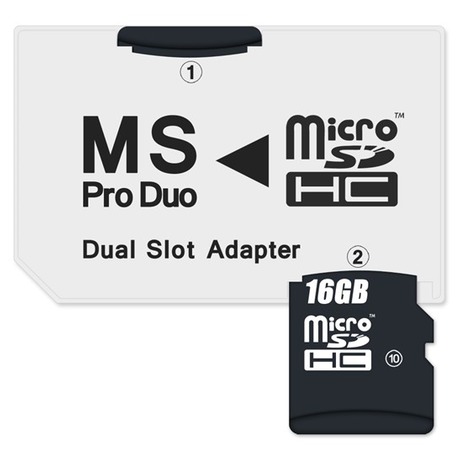 Čtečka paměťových karet Connect IT MS Pro DUO 2xMicro SDHC - Connect IT&nbsp;MS Pro DUO 2xMicro SDHC (foto 2)