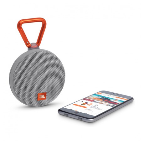Přenosný reproduktor JBL Clip 2 Gray - JBL Clip 2&nbsp;Gray (foto 10)