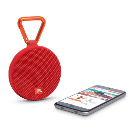 Přenosný reproduktor JBL Clip 2 Red - JBL Clip 2&nbsp;Red (foto 8)