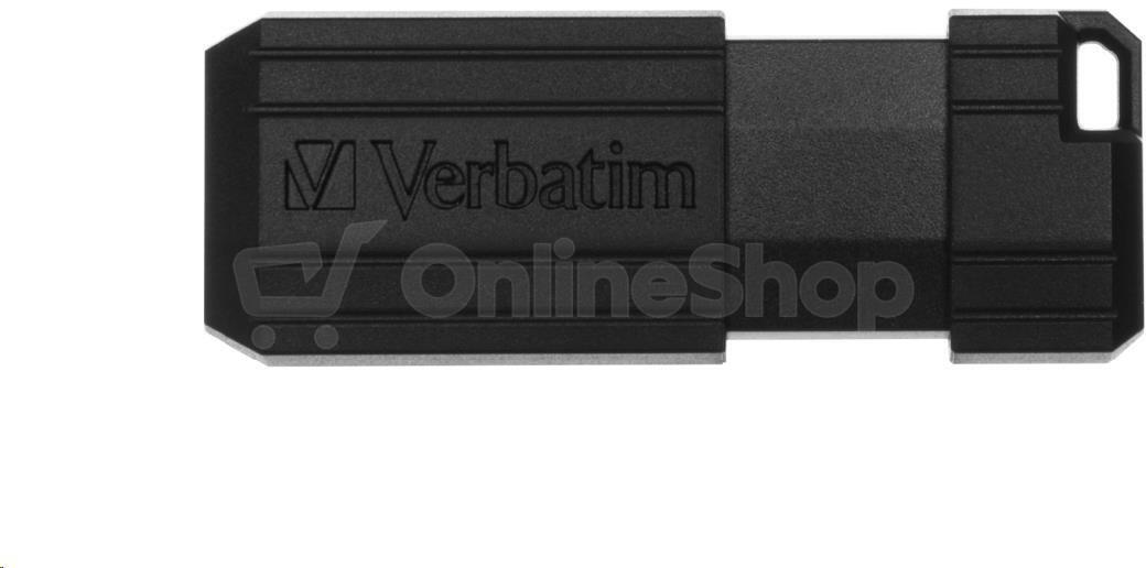 USB Flash disk Verbatim Store'n'Go 8GB PinStripe, černý (49062)