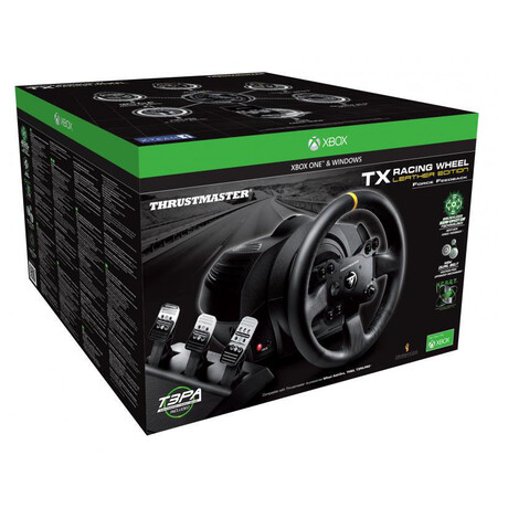 Thrustmaster Sada volantu a pedl TX Leather Edition pro Xbox One,Xbox Series X/S a PC (4460133)