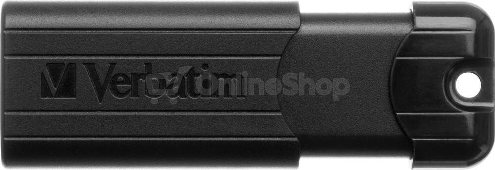 64GB USB Flash 3.0 PinStripe černý Verbatim P-blist (49318)