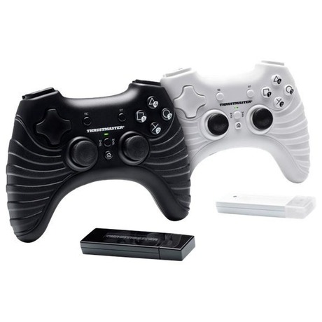 Gamepad Thrustmaster T Wireless Duo Pack pro PC, PS3 - černý/bílý - Thrustmaster T&nbsp;Wireless Duo Pack pro PC, PS3 -&nbsp;černý/bílý (foto 1)