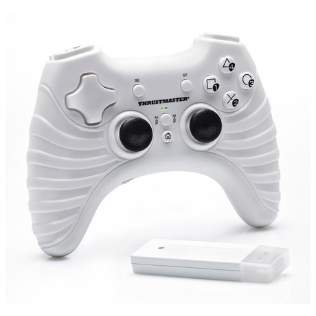 Gamepad Thrustmaster T Wireless Duo Pack pro PC, PS3 - černý/bílý