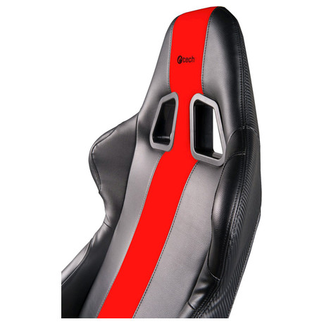 C-Tech PHOBOS, pro gaming, černo-červené (foto 1)