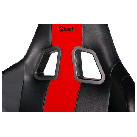 C-Tech PHOBOS, pro gaming, černo-červené (foto 9)