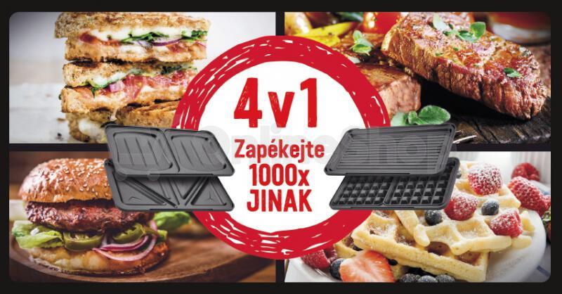 Sendvičovač ETA Sorento 3151 90010, 4 v 1
