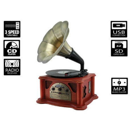 RICATECH RMC350 Horn Turntable (foto 1)