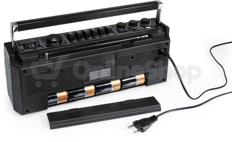 Kazetové rádio Ricatech PR1980 Ghettoblaster