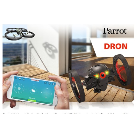 Dron Parrot Rolling Spider, bílý - PARROT Rolling Spider, bílý (foto 9)