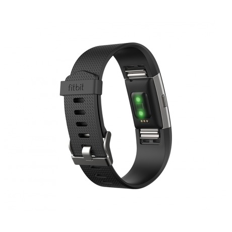 Fitness náramek Fitbit Charge 2 small - Black Silver - Fitbit Charge 2&nbsp;small -&nbsp;Black Silver (foto 2)