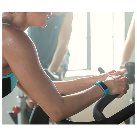 Fitness náramek Fitbit Charge 2 large - Blue Silver - Fitbit Charge 2&nbsp;large -&nbsp;Blue Silver (foto 4)