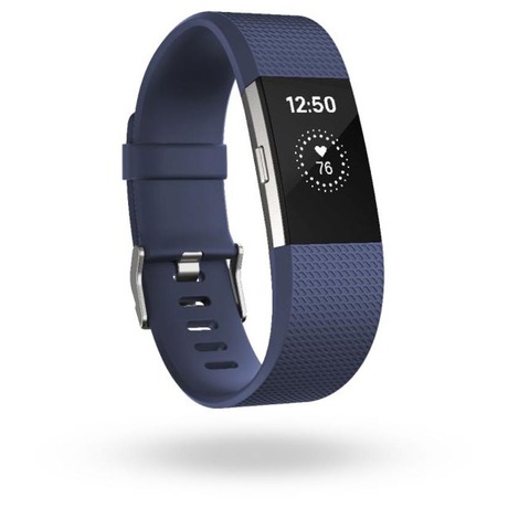 Fitbit Charge 2&nbsp;small -&nbsp;Blue Silver (foto 3)