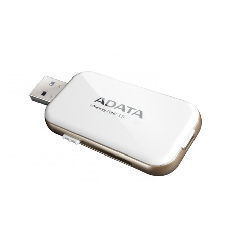 Flash USB A-Data UE710 32GB pro Apple USB 3.0 - bílá