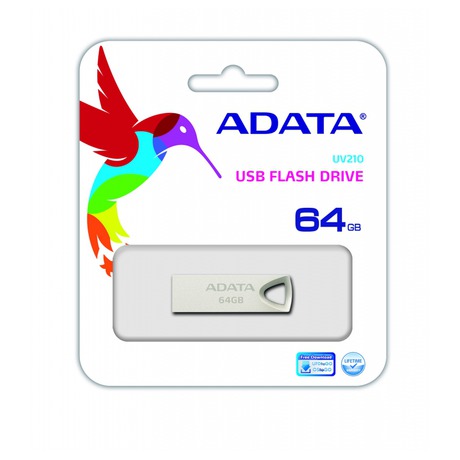 Flash USB ADATA UV210 64GB USB 2.0 - kovová