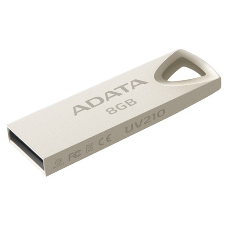 Flash USB ADATA UV210 8GB USB 2.0 - kovová