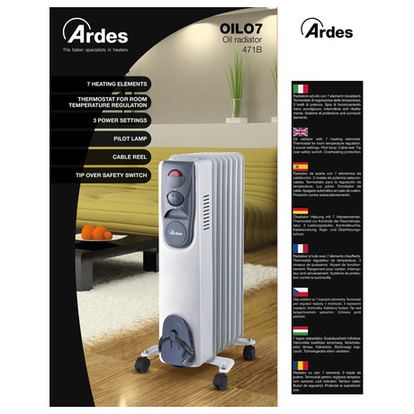 Olejový radiátor Ardes 471B - Ardes 471B (foto 1)