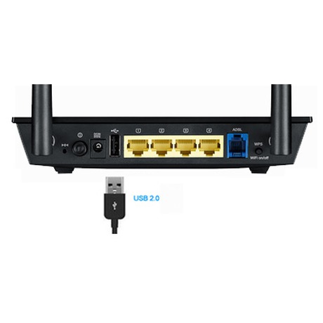 Router Asus DSL-N14U - Asus DSL-N14U (foto 4)