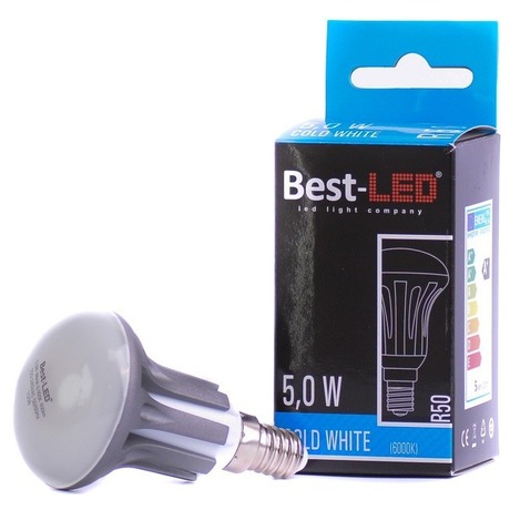 Best-Led E14 5W stud.bílá BL-R50-5-CW