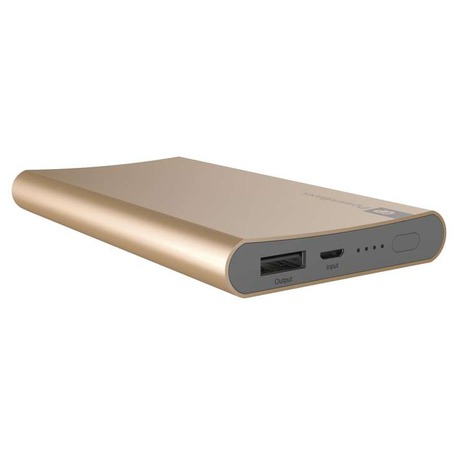 Power Bank GP FP05MA 5000 mAh - zlatá - GP FP05MA 5000mAh -&nbsp;zlatá (foto 1)