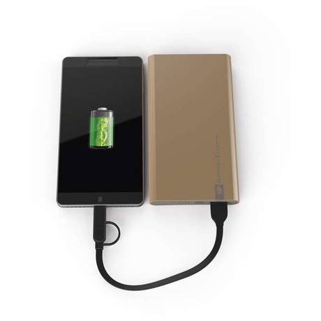 Power Bank GP FP05MA 5000 mAh - zlatá - GP FP05MA 5000mAh -&nbsp;zlatá (foto 3)
