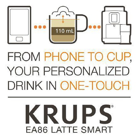 Espresso Krups EA860E10 - Krups EA860E10 bluetooth (foto 5)