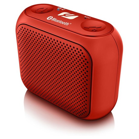 Přenosný reproduktor MUSE M-312BTR Bluetooth, červený - MUSE M-312BTR Bluetooth, červený (foto 2)