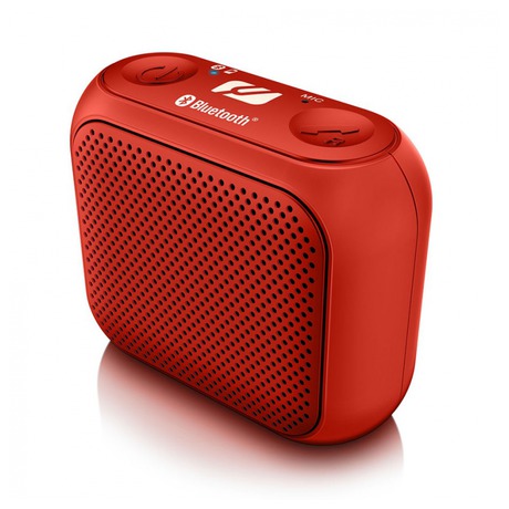 Přenosný reproduktor MUSE M-312BTR Bluetooth, červený - MUSE M-312BTR Bluetooth, červený (foto 3)