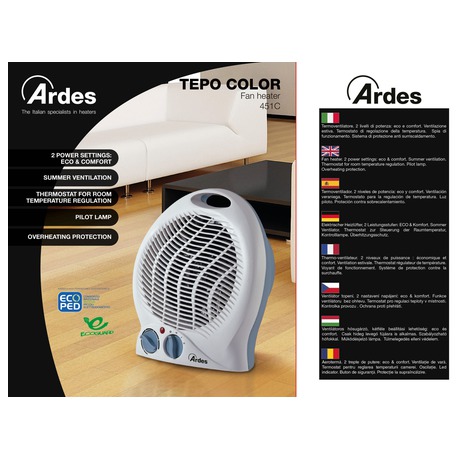 Teplovzdušný ventilátor Ardes 451C - Ardes 451C (foto 2)