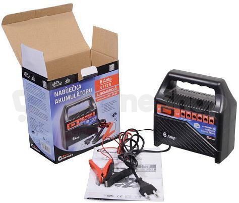 Nabíječka akumulátorů COMPASS 07136 6/12V 6A