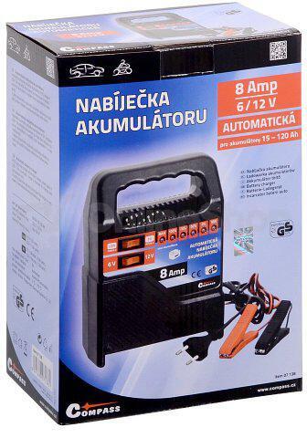 Nabíječka akumulátorů COMPASS 07138 6/12V 8A