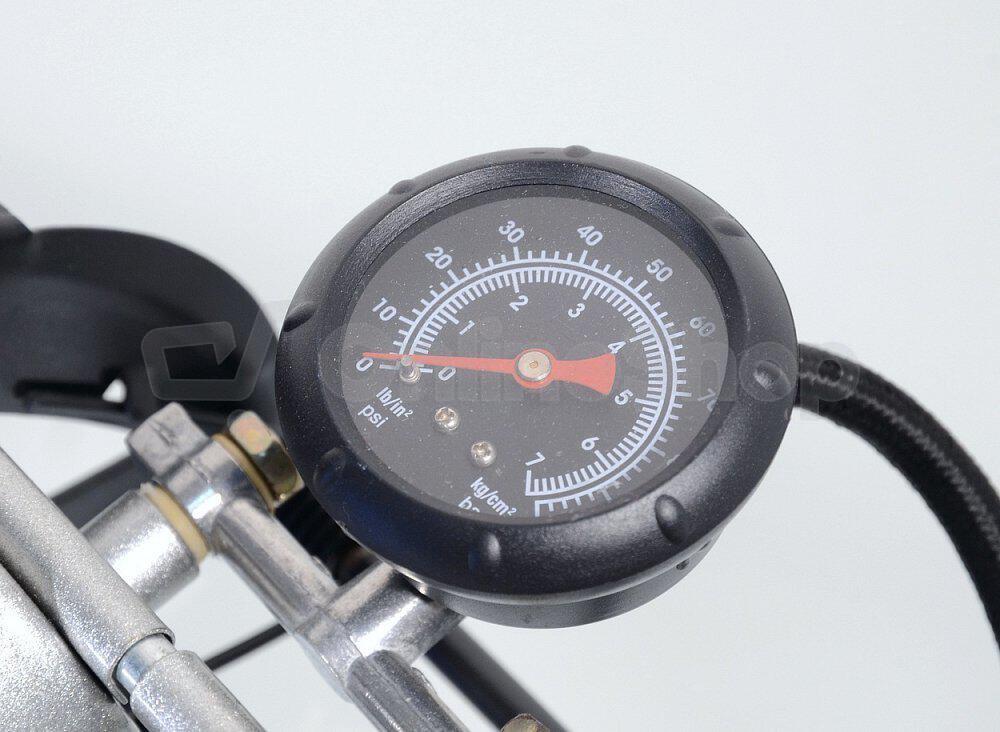 Pumpa nožní COMPASS 09154 s manometrem