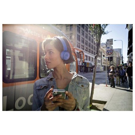 Sluchátka JBL T450BT Bluetooth - modrá - JBL T450BT Bluetooth -&nbsp;modrá (foto 3)