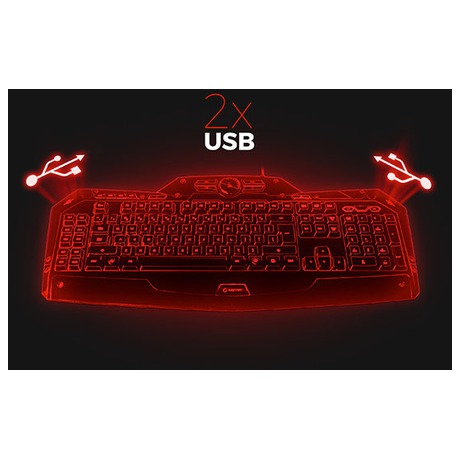 Klávesnice RAVCORE Hurricane USB, RAVKLA45155 - Ravcore Hurricane USB, RAVKLA45155 (foto 5)