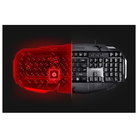 Klávesnice RAVCORE Valravn USB, RAVKLA45343 - Ravcore Valravn USB, RAVKLA45343 (foto 5)